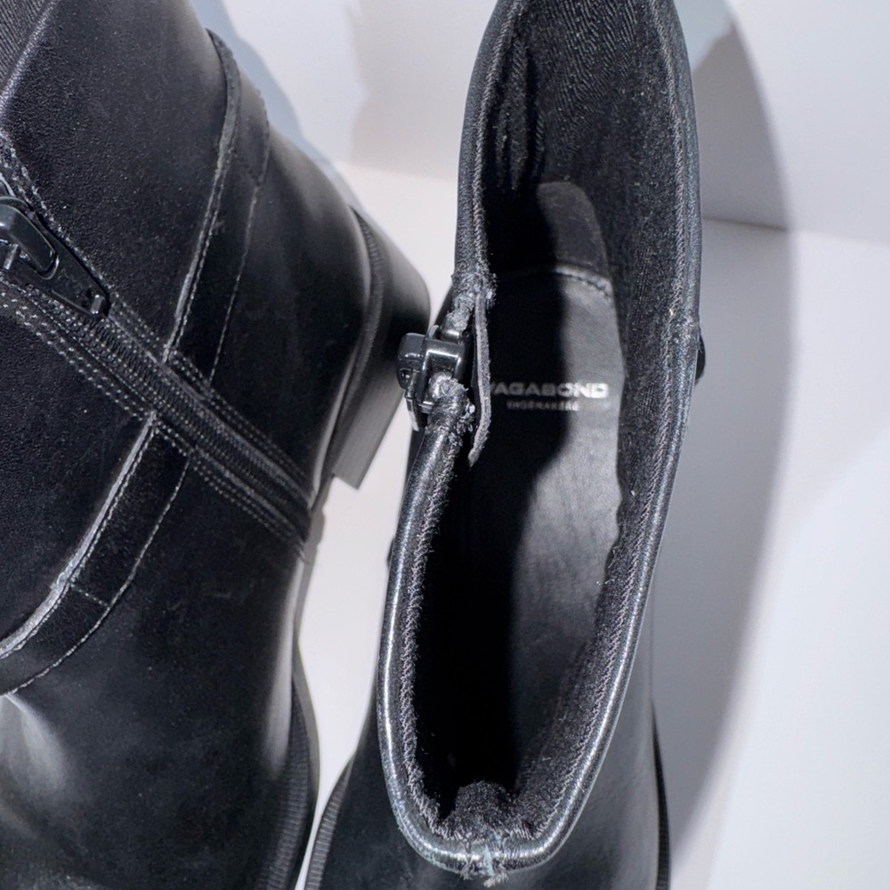 Vagabond Buckle Ankle Boots - Picture 3 of 5